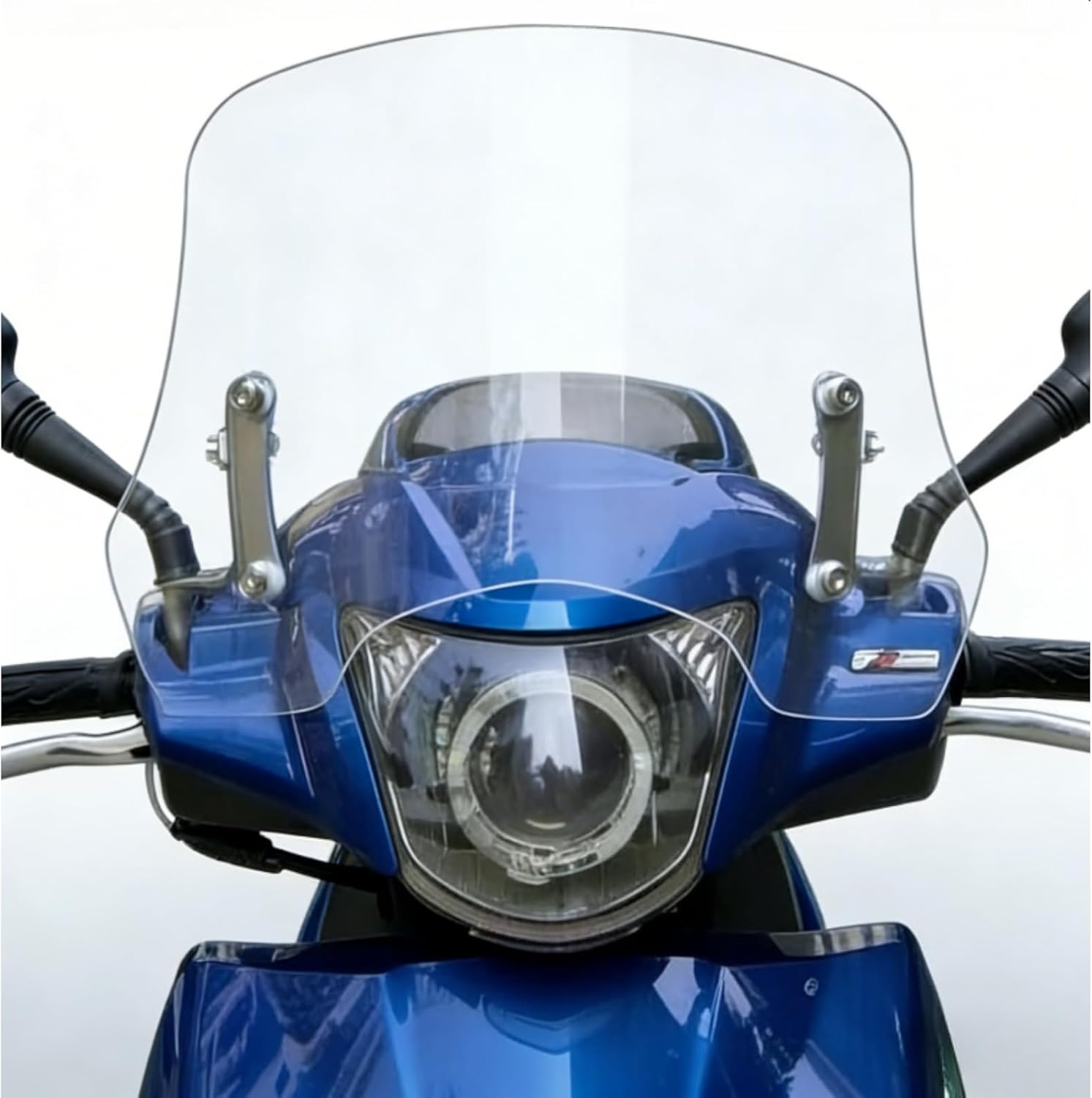 kxzlhaa ウインドシールド ウインドスクリーン スクーター 原付 風防